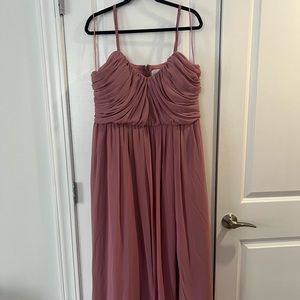 Womens XL Pink Formal Dress